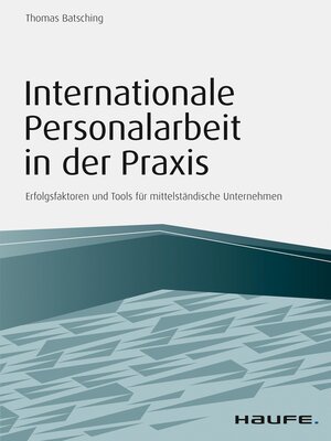 cover image of Internationale Personalarbeit in der Praxis